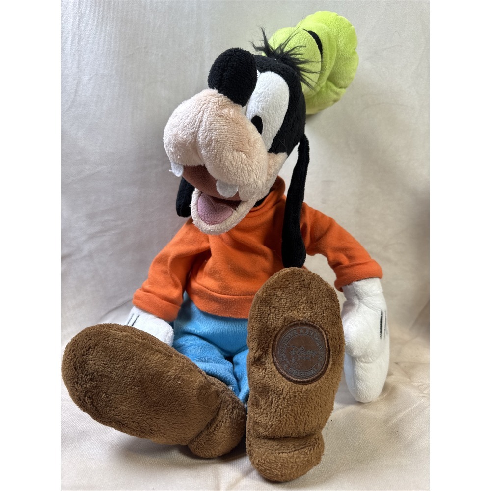 Disney Store EXCLUSIVE Authentic Goofy Plush 21" Stuffed Animal *missing vest